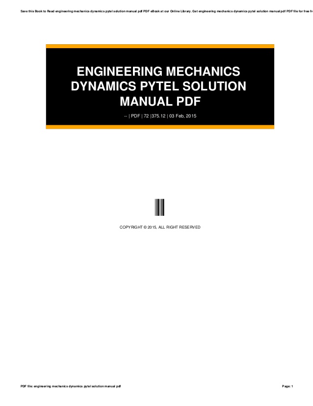 Engineering Dynamics Ginsberg Solution Manual brisnor